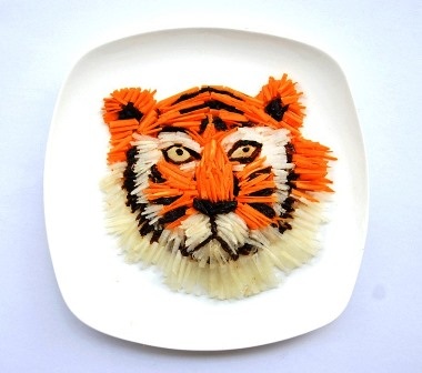 Tranh nghệ thuật “dệt” từ thực phẩm - 20 An Tử